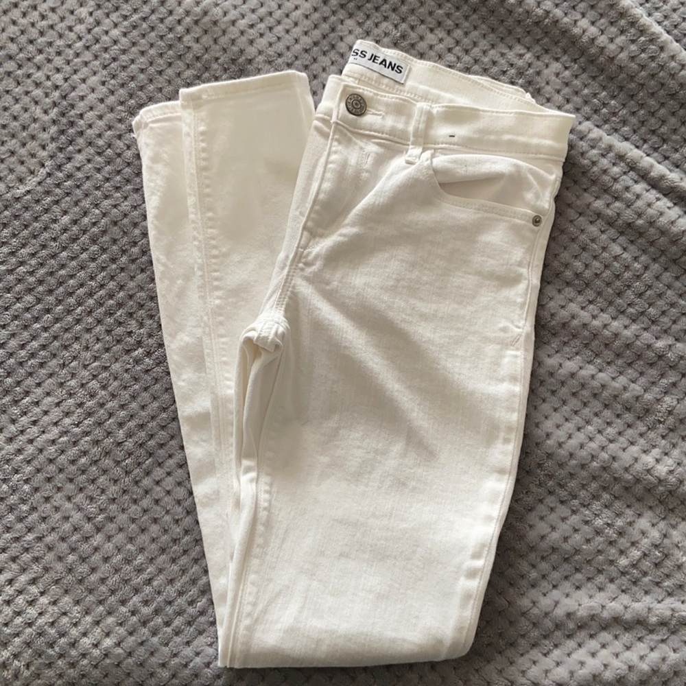 White Express skinny jeans